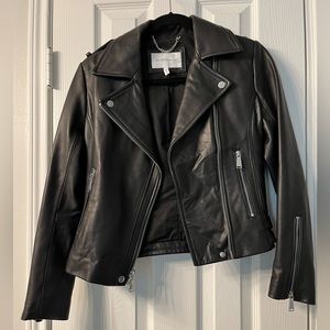 BCBGeneration Leather Moto Jacket